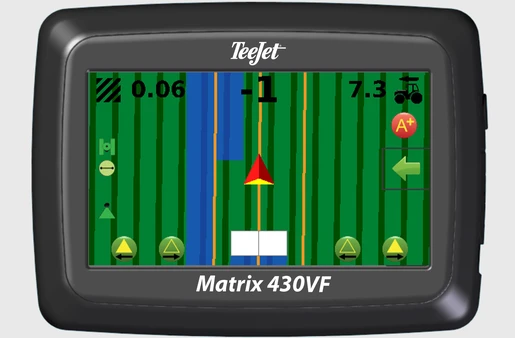 Matrix 430 VF to prosty nawigator rolniczy dedykowany dla sadowników.