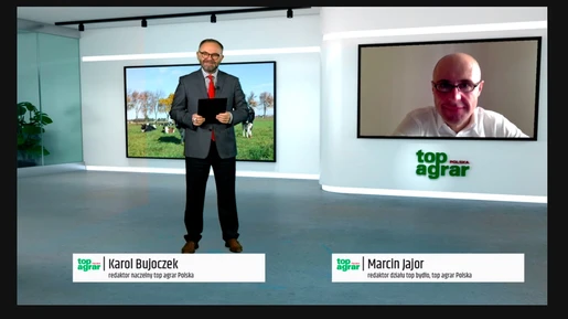 Karol Bujoczek redaktor naczelny top agrar Polska i Marcin Jajor, redaktor top agrar Polska