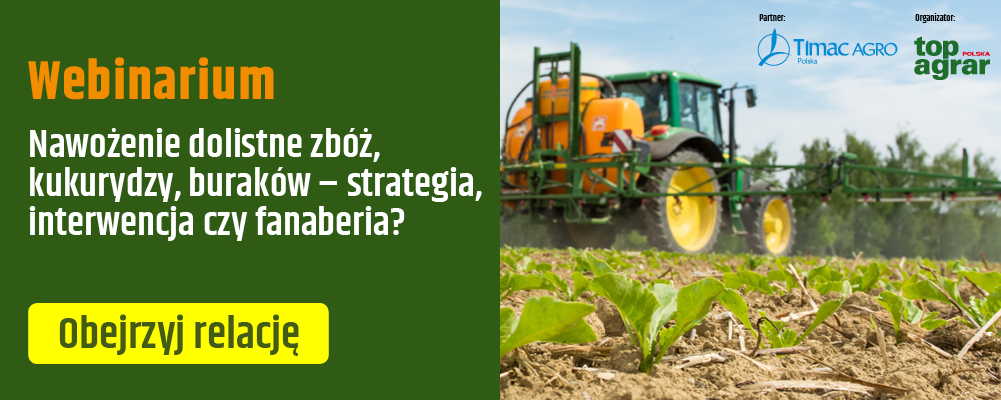 Nawożenie dolistne - webinarium top agrar Polska